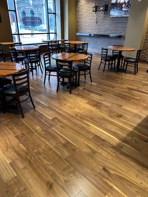 Allwood American Walnut 7" Engineered Hardwood Flooring - Image 4