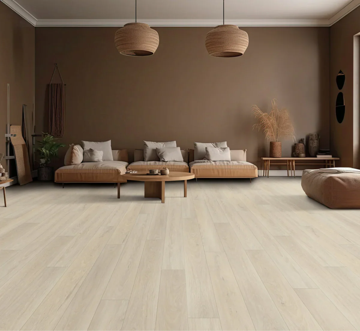 Battery Oak LVP Flooring