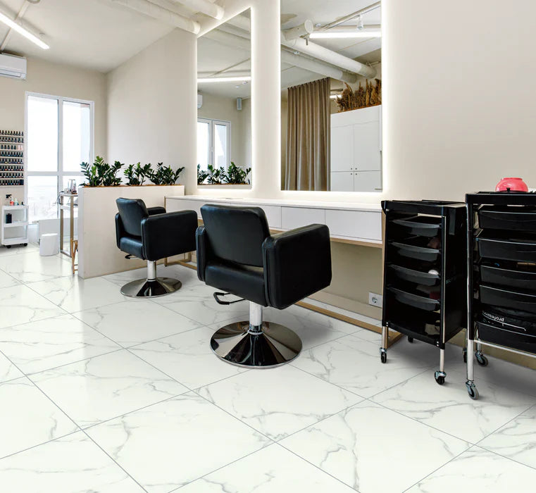 Calacatta Bianco LVP Flooring - Image 2