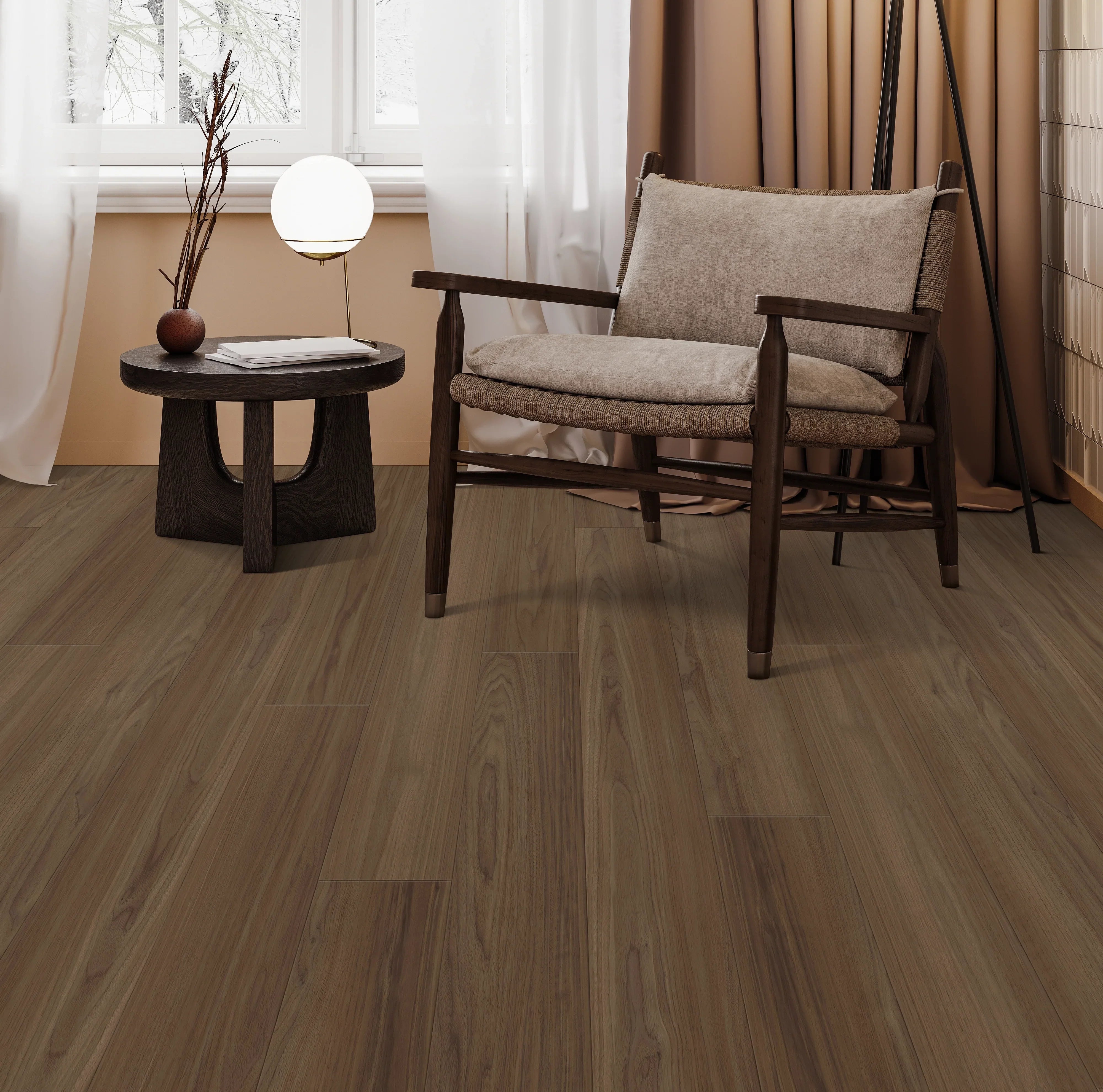 Brasstown Walnut LVP Flooring