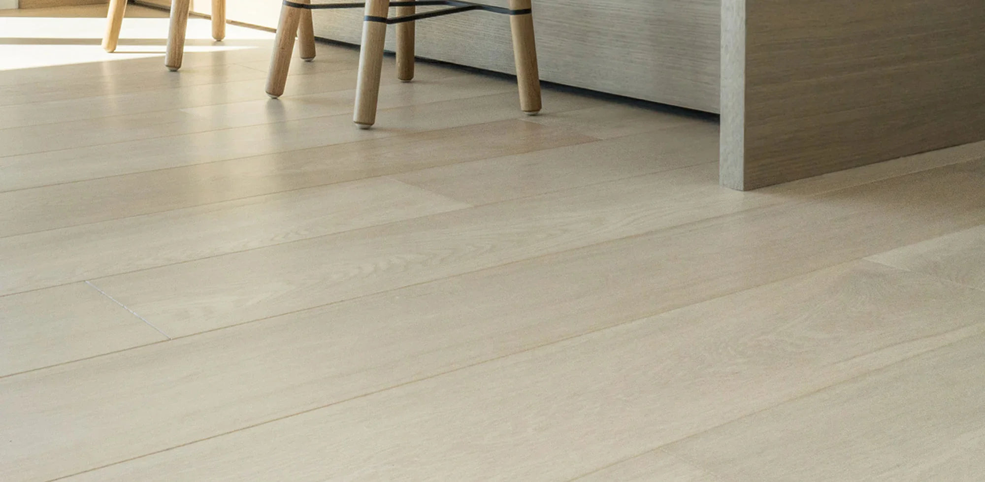 Allwood Champagne Select 7" Engineered European Oak Hardwood Flooring